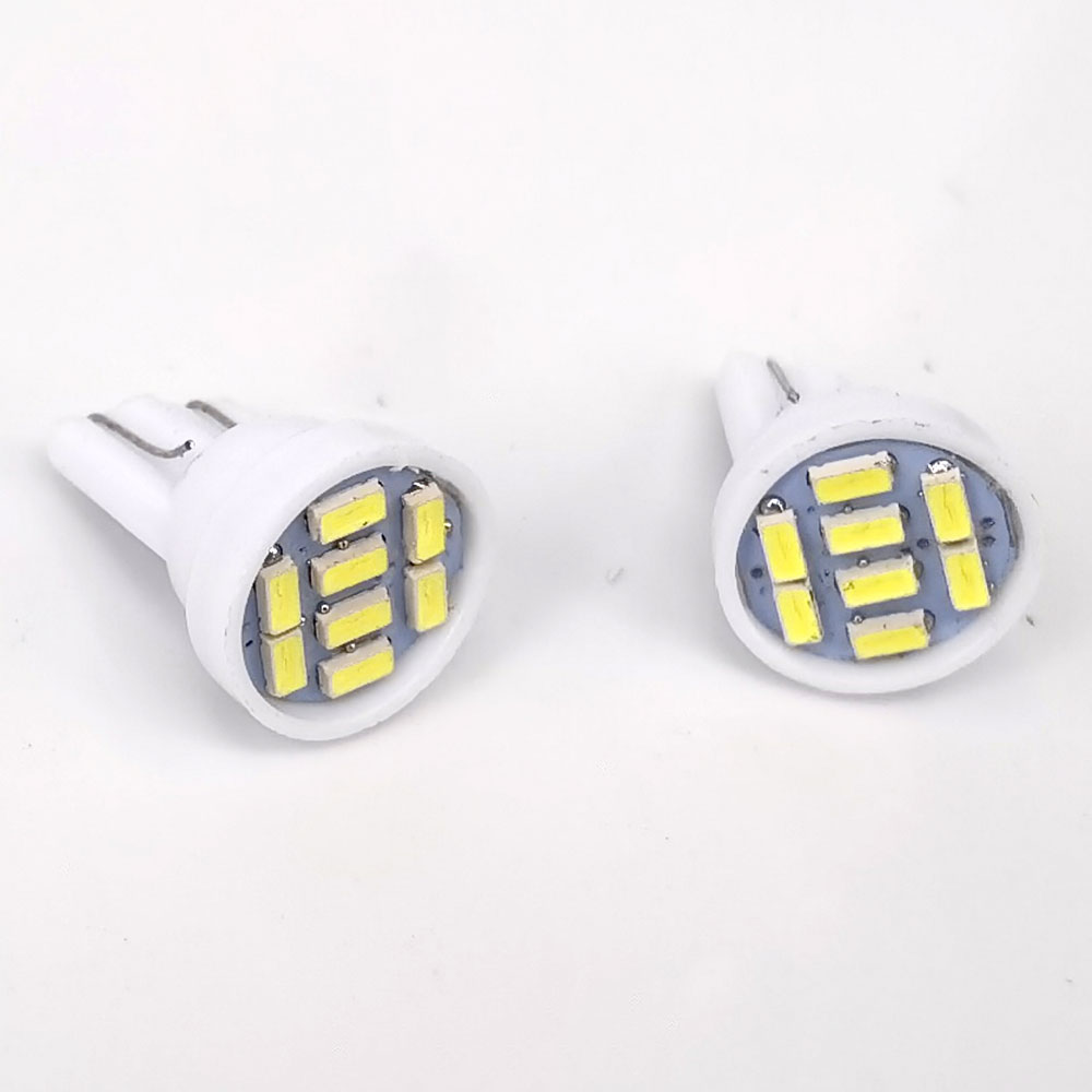 100pcs   Led T10 8 Smd 3014 8leds 3020 8SMD ڵ  194 168 192 W5W ڵ     ڵ ׼